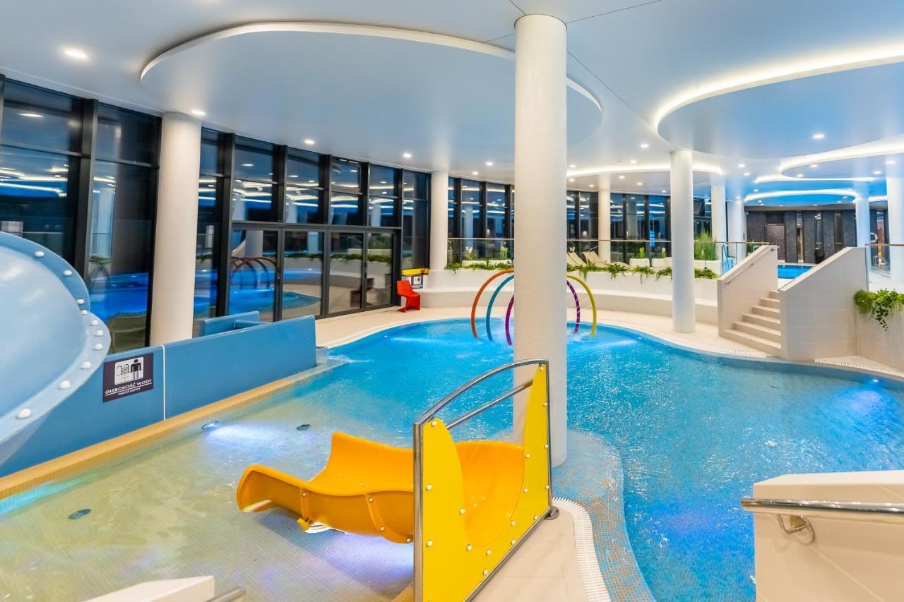 Апартаменти Wave, Polanki Aqua W Kolobrzegu, Free Garage, Swimming Pool, Sauna And Other! Екстер'єр фото
