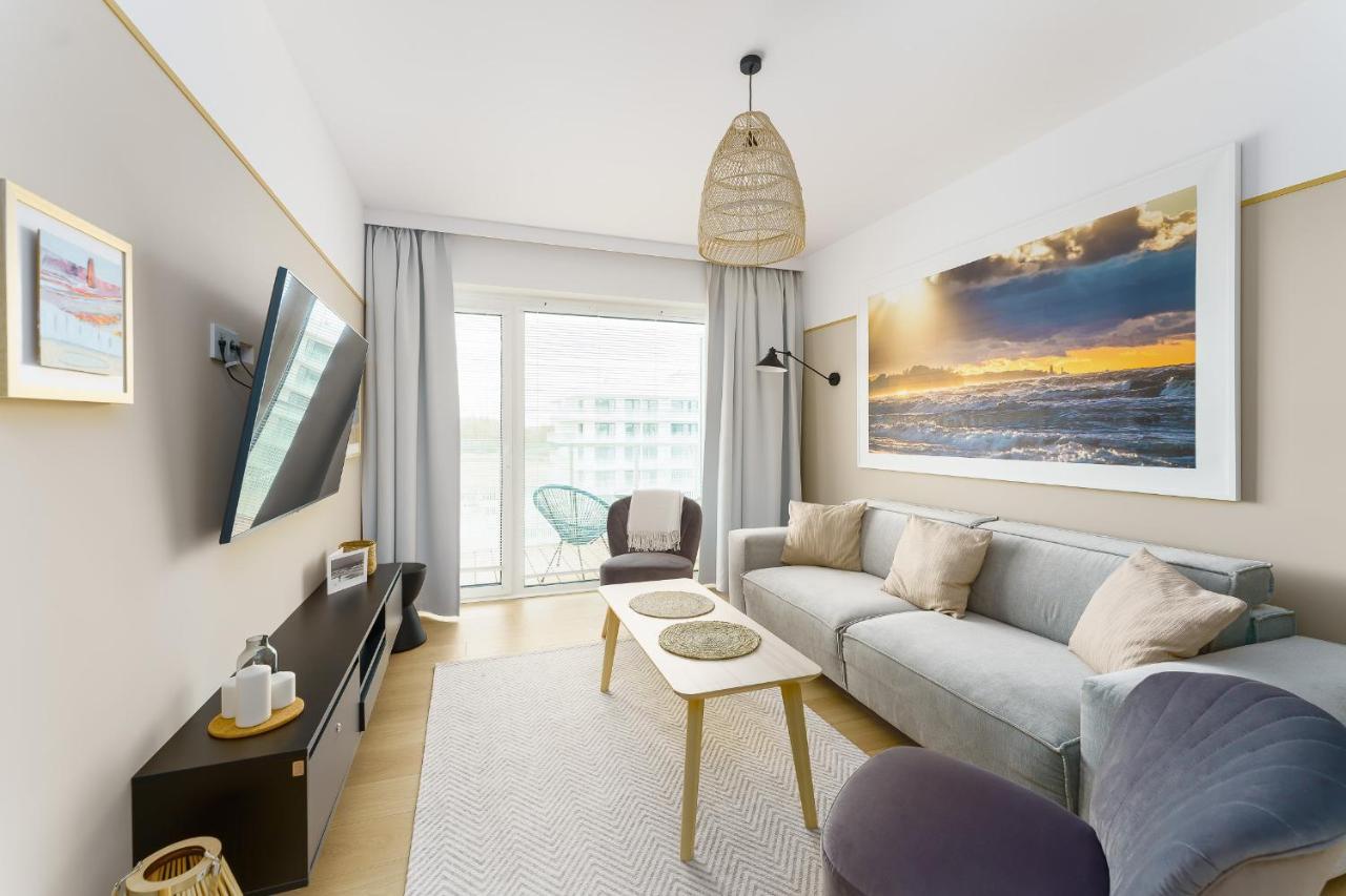 Апартаменти Wave, Polanki Aqua W Kolobrzegu, Free Garage, Swimming Pool, Sauna And Other! Екстер'єр фото