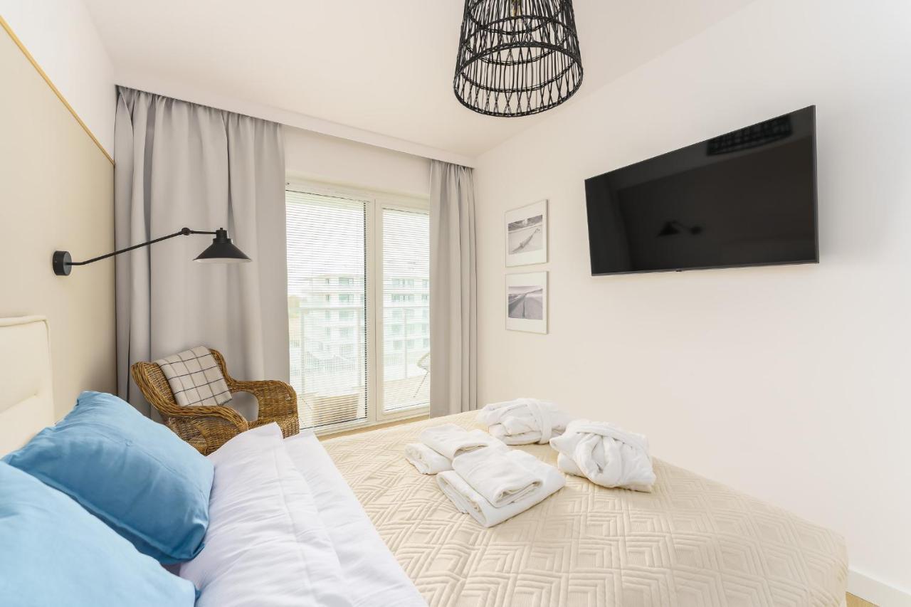 Апартаменти Wave, Polanki Aqua W Kolobrzegu, Free Garage, Swimming Pool, Sauna And Other! Екстер'єр фото