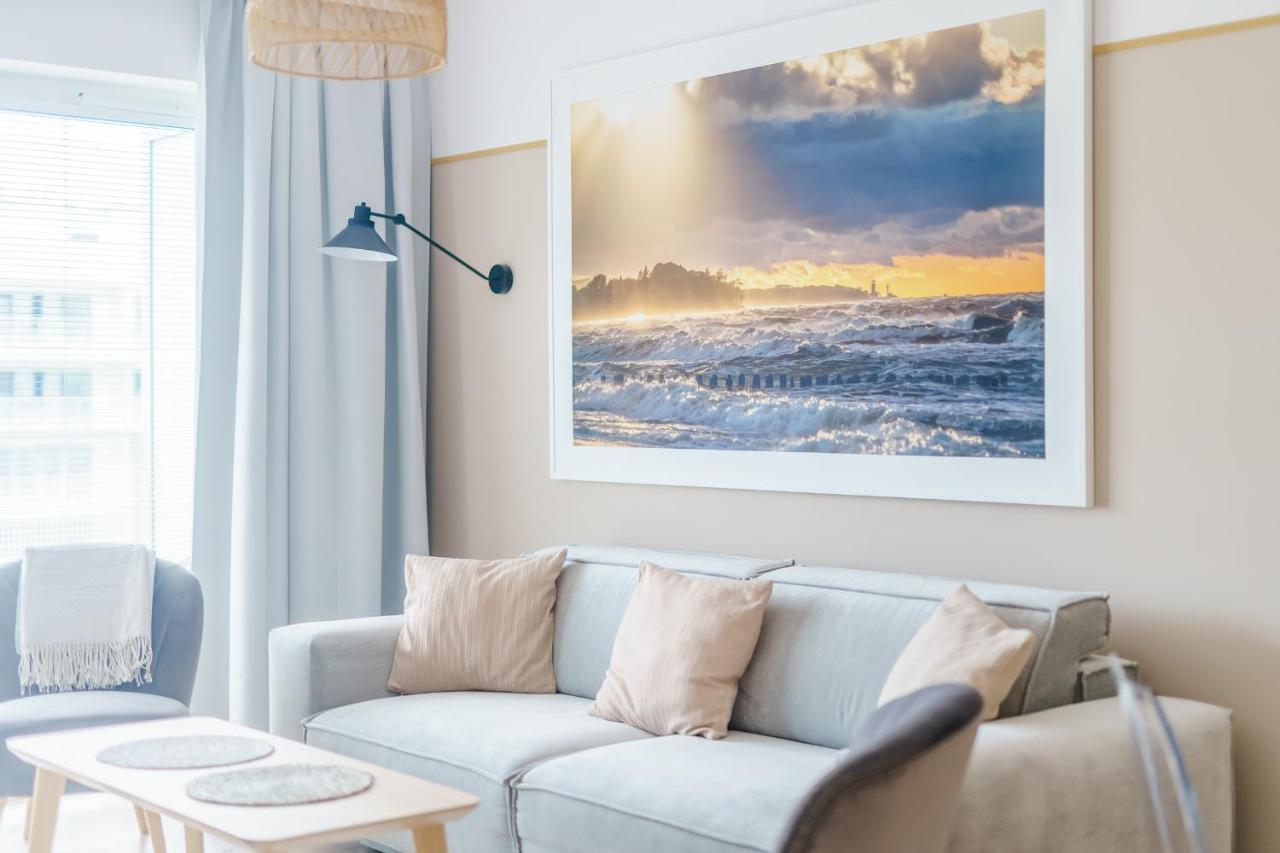 Апартаменти Wave, Polanki Aqua W Kolobrzegu, Free Garage, Swimming Pool, Sauna And Other! Екстер'єр фото